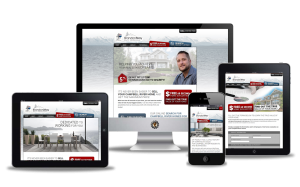 website design by Vancouver Island Designs for Brandon May Realty Professional