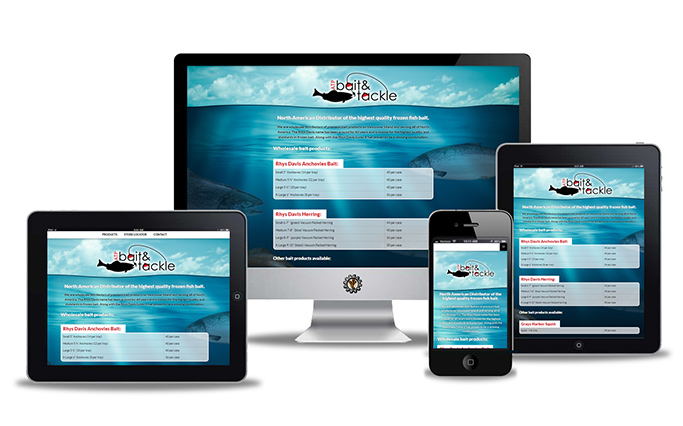 atp bait and tackle website design
