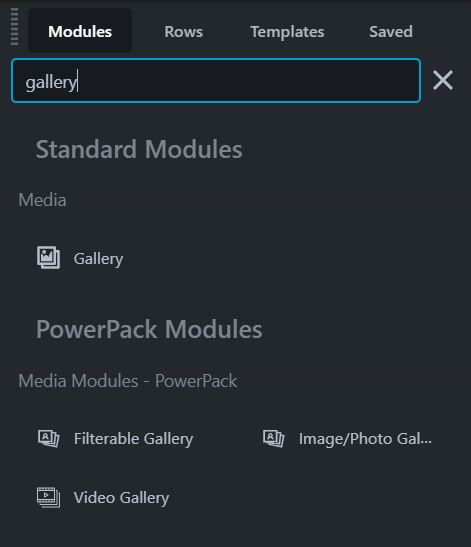 Gallery Module