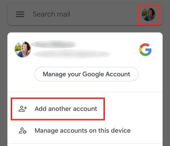 Existing users: Open Profile, select Add another account and tap Office365.