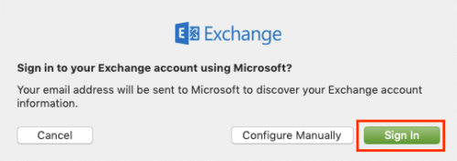 Select Sign In again to let Microsoft locate your email address and account info.